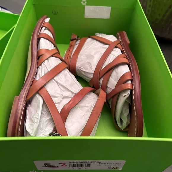 Sam Edelman Meriai Ankle-Wrap Leather Gladiator Sandals - Picture 2 of 12